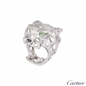 Cartier White Gold Panthere Ring N4730900